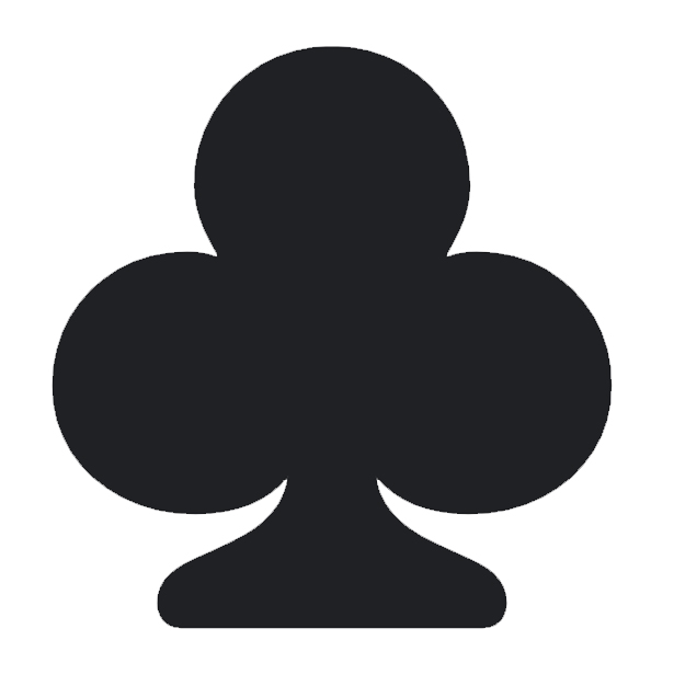 Black Club Suit on Noto Emoji