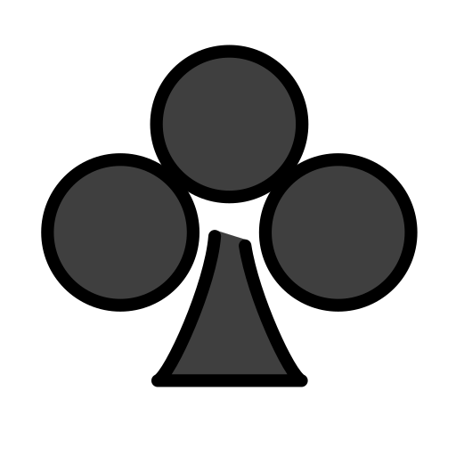 Black Club Suit on OpenMoji