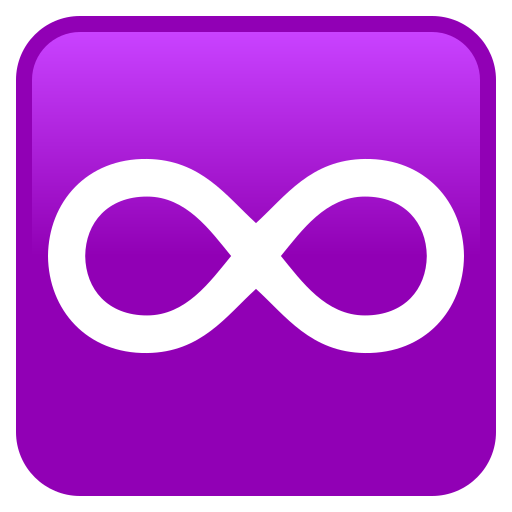 Infinity on JoyPixels