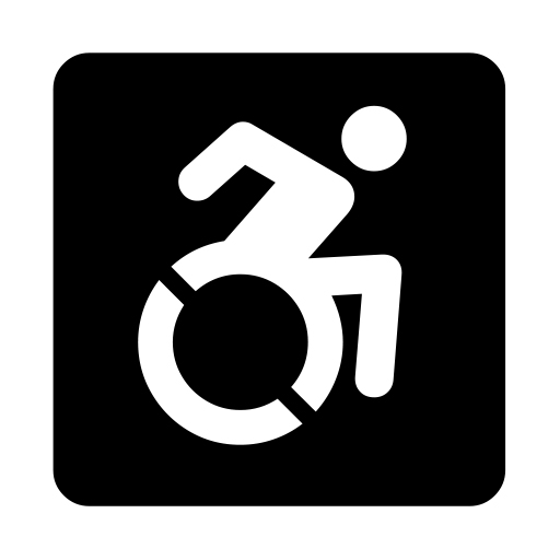 Wheelchair Symbol on Noto Emoji