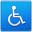 Wheelchair Symbol on Samsung