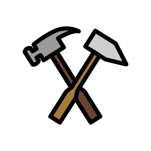 Hammer And Pick on OpenMoji