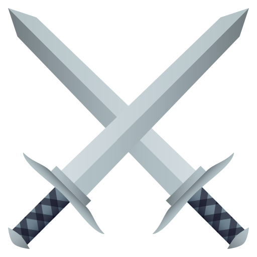 Crossed Swords on JoyPixels