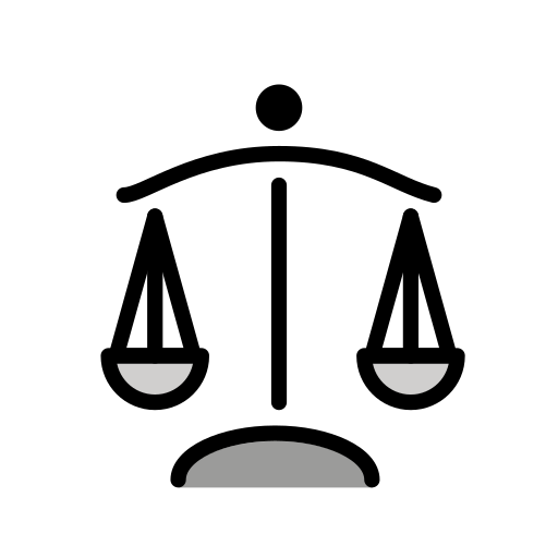 Balance Scale on OpenMoji