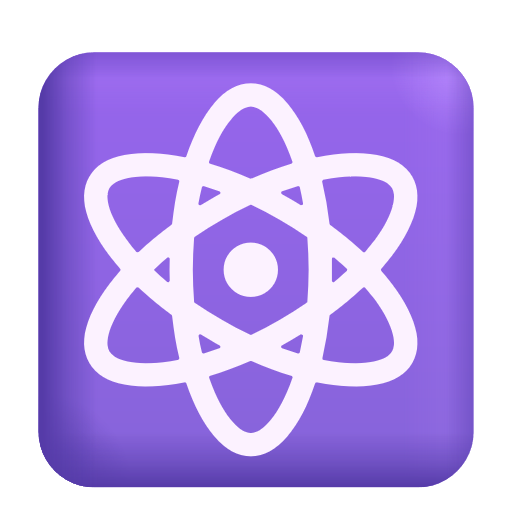 Atom Symbol on Microsoft 3D