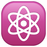 Atom Symbol on WhatsApp