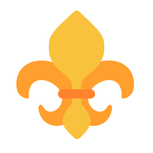 Fleur-de-lis on Microsoft Fluent