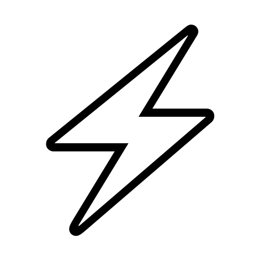 High Voltage Sign on Noto Emoji