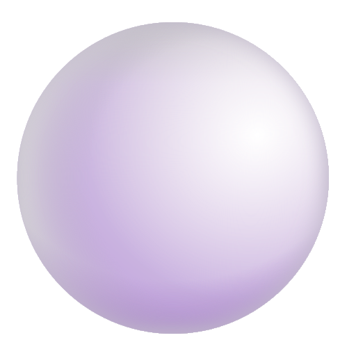 Medium White Circle on Microsoft 3D