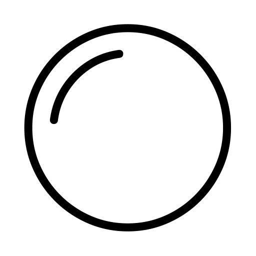 Medium White Circle on Noto Emoji
