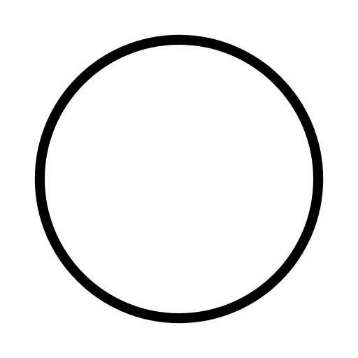 Medium White Circle on OpenMoji