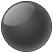 Medium Black Circle on Samsung