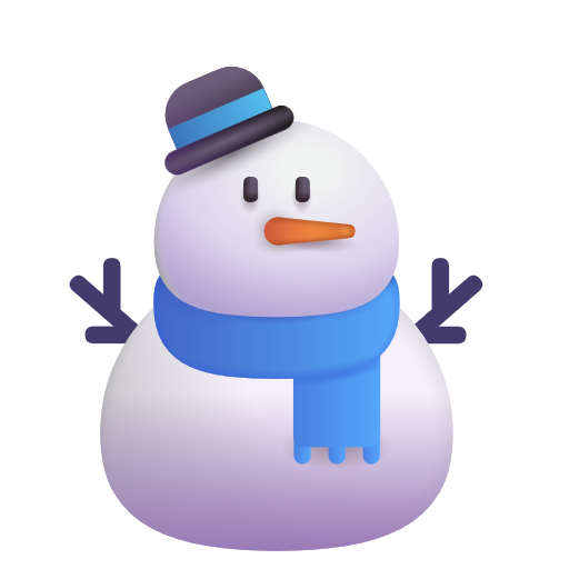 Snowman Without Snow on Microsoft 3D