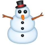 Snowman Without Snow on WhatsApp