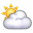 Sun Behind Cloud on Samsung