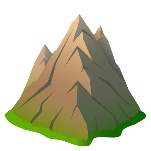 Mountain on JoyPixels