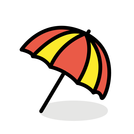 Umbrella On Ground on OpenMoji