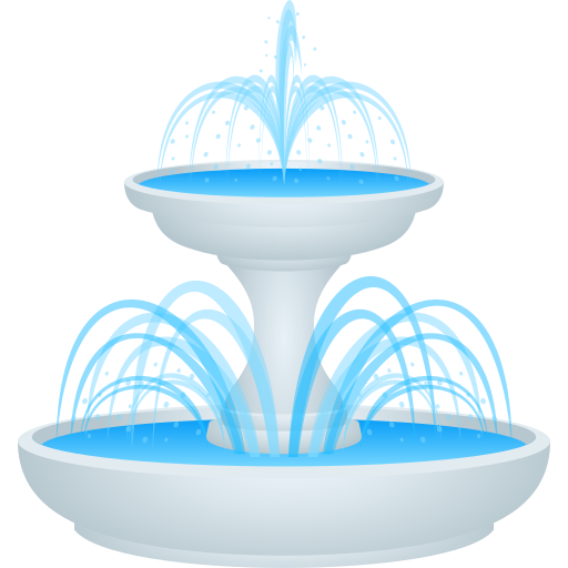 Fountain on JoyPixels