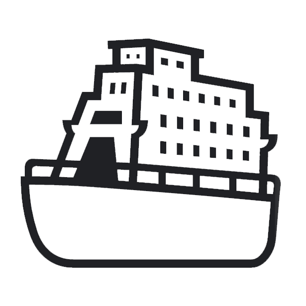 Ferry on Noto Emoji