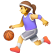 Woman Bouncing Ball on Samsung