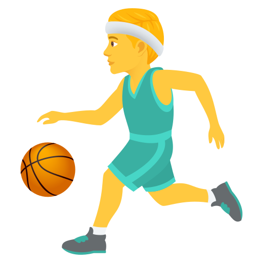 Man Bouncing Ball on JoyPixels