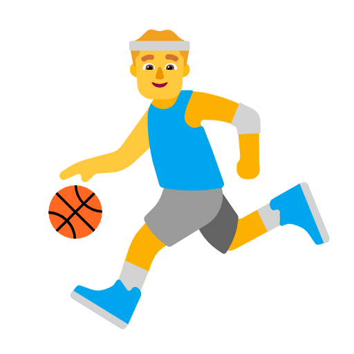Man Bouncing Ball on Microsoft Fluent
