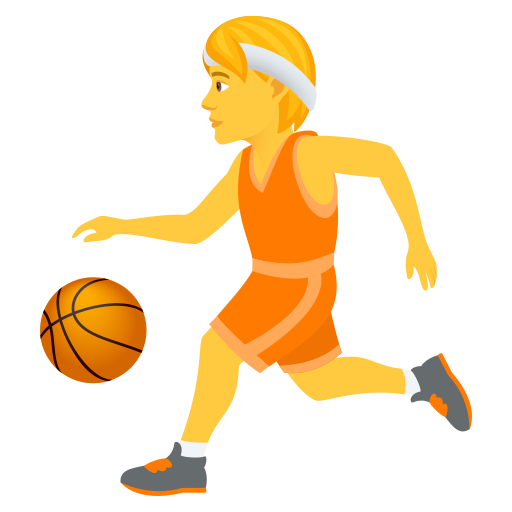 Person Bouncing Ball on JoyPixels