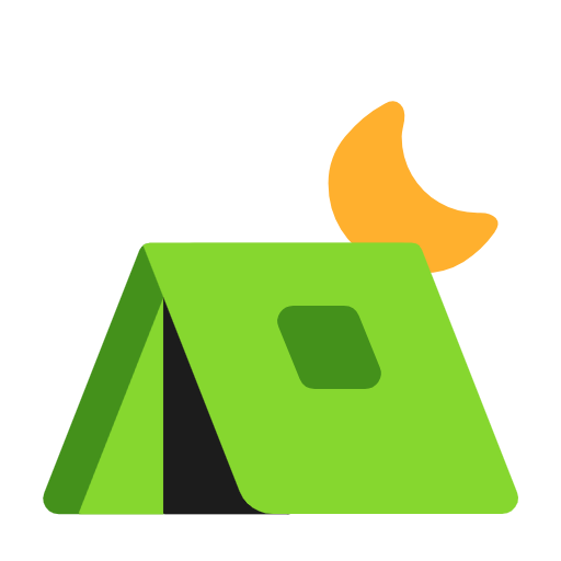 Tent on Microsoft Fluent