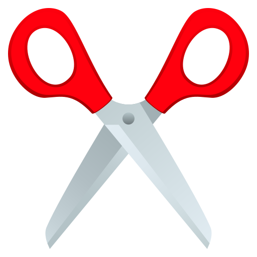 Black Scissors on JoyPixels