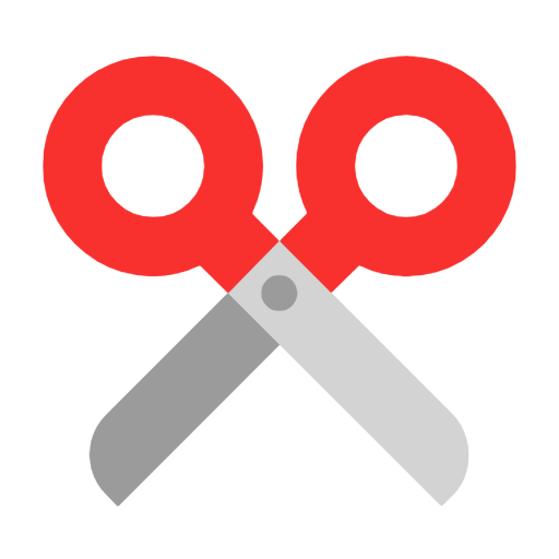Black Scissors on Microsoft Fluent