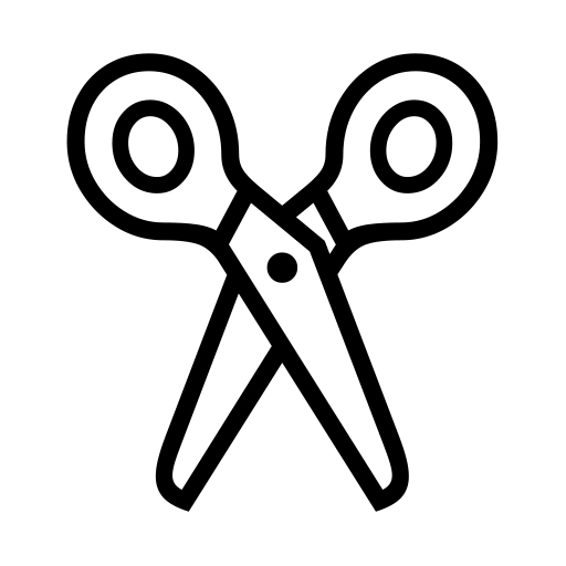 Black Scissors on Noto Emoji