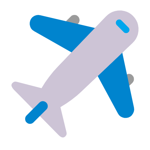 Airplane on Microsoft Fluent