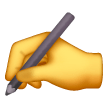 Writing Hand on Samsung