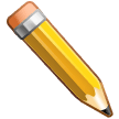 Pencil on Samsung