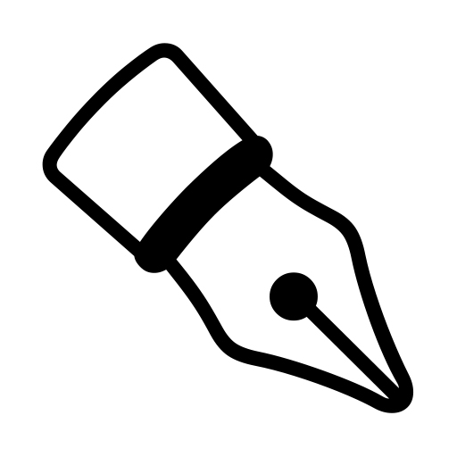 Black Nib on Noto Emoji