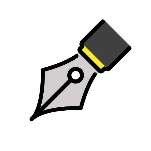 Black Nib on OpenMoji