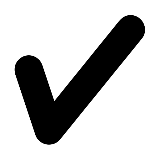 Heavy Check Mark on Noto Emoji