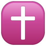 Latin Cross on WhatsApp
