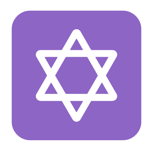 Star Of David on Microsoft Fluent