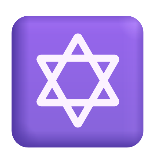 Star Of David on Microsoft 3D