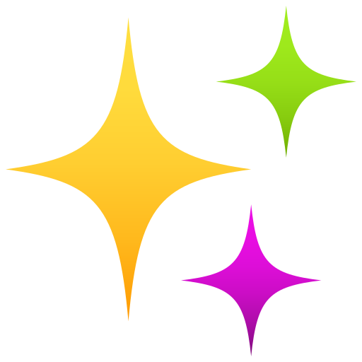 Sparkles on JoyPixels