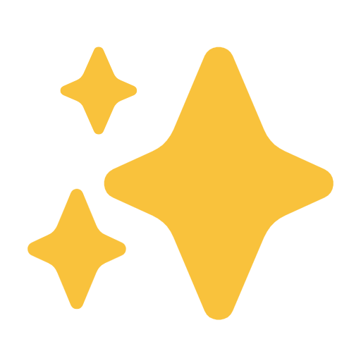 Sparkles on Microsoft Fluent