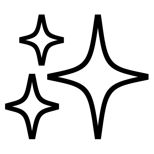 Sparkles on Noto Emoji