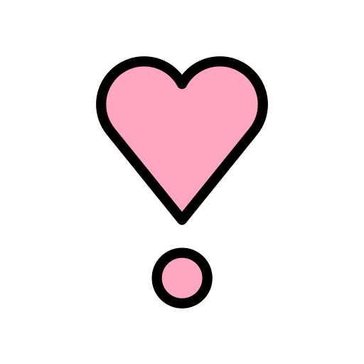 Heart Exclamation on OpenMoji