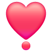 Heart Exclamation on Samsung