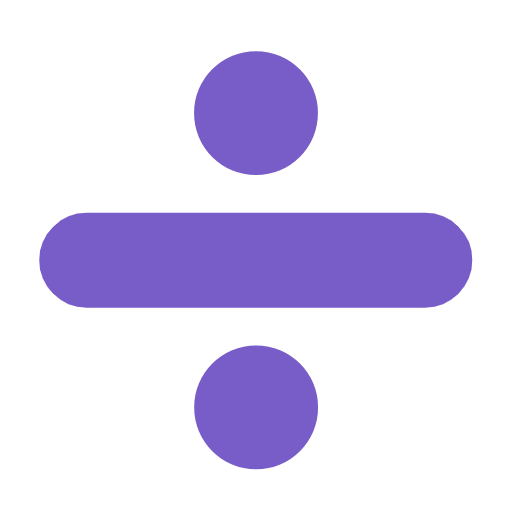 Heavy Division Sign on Microsoft Fluent