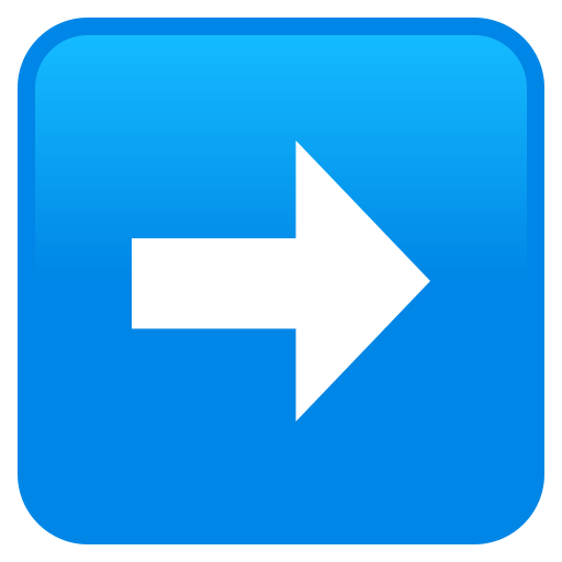 Black Rightwards Arrow on JoyPixels