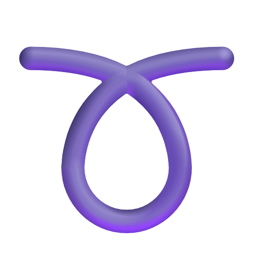 Curly Loop on Microsoft 3D