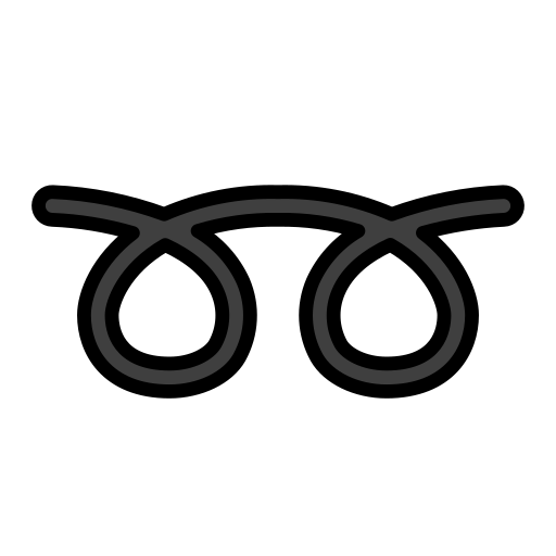 Double Curly Loop on OpenMoji