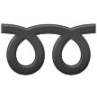 Double Curly Loop on Samsung